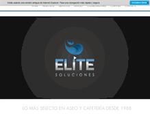 Tablet Screenshot of elitesoluciones.com